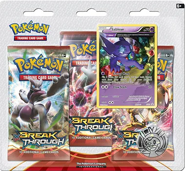 Three Pack Blister (Sableye)
